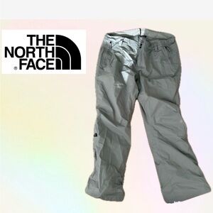 The North Face Women's Pale Blue Flare Snow Ski Pants